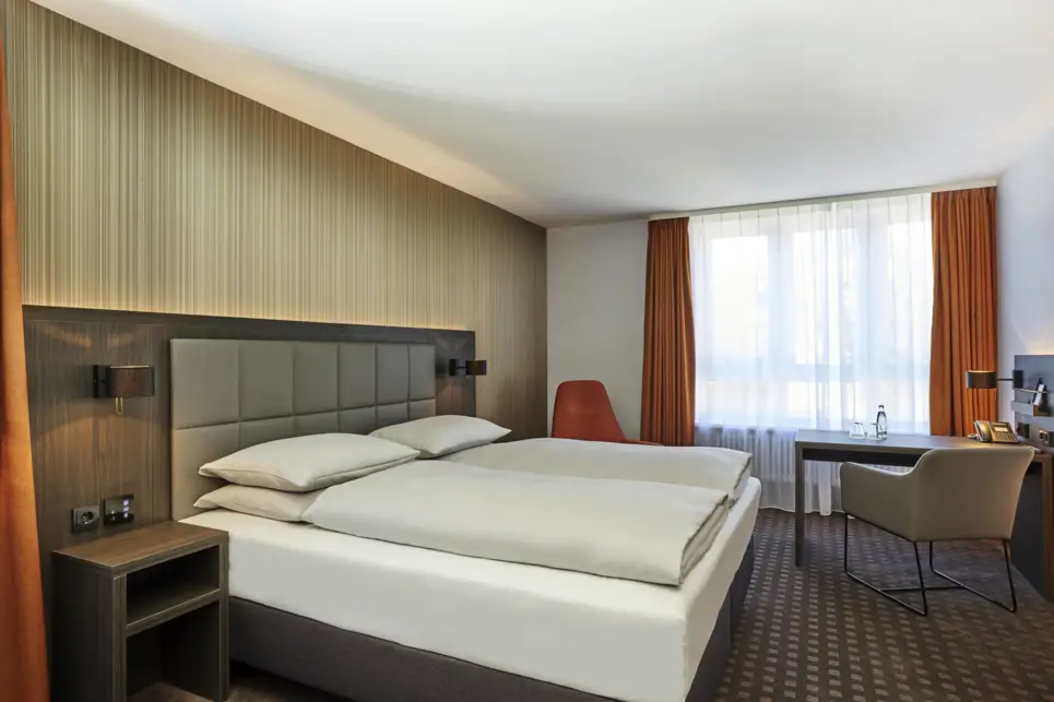 Inside one of the hotel rooms at the H4 Hotel Residenzschloss Bayreuth - Official website