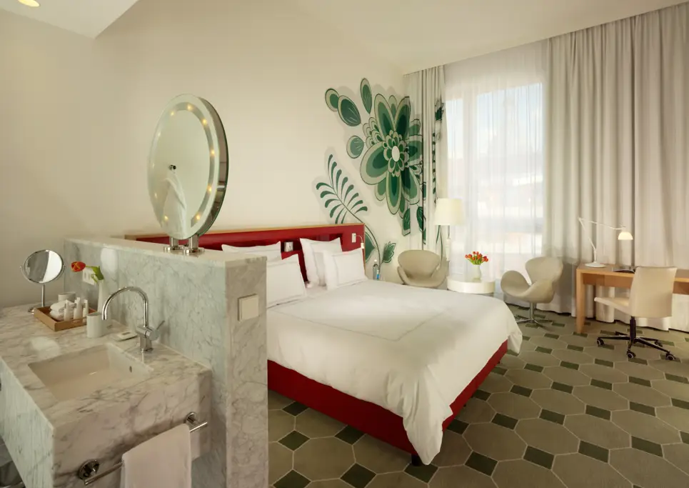 Deluxe room at the Hyperion Hotel Dresden - Official website