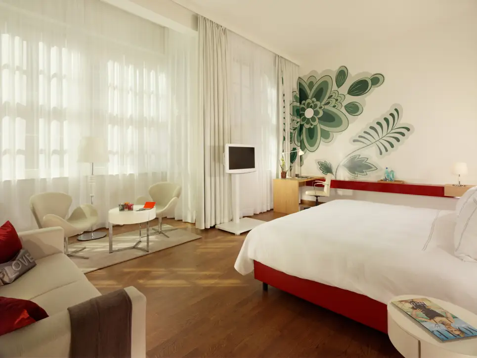 Junior Suite at the Hyperion Hotel Dresden am Schloss