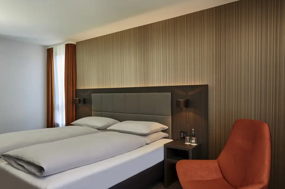 Inside one of the hotel rooms at the H4 Hotel Residenzschloss Bayreuth - Official website