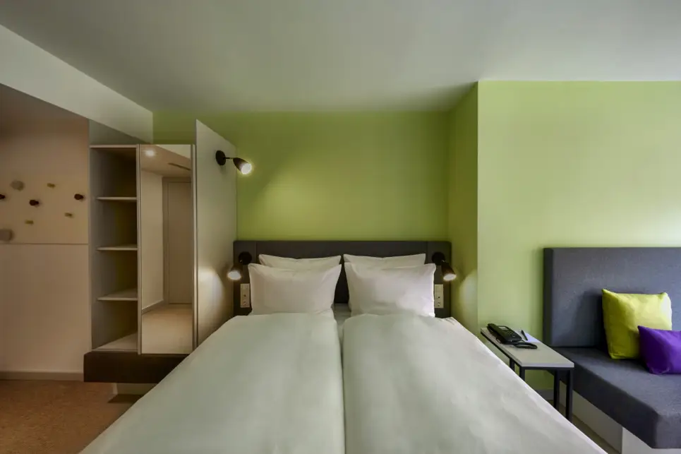 Spacious superior room at the H+ Hotel Wien - Official website