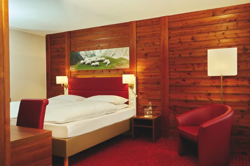 Spacious superior apartment at the H+ Hotel & Spa Engelberg - Official website
