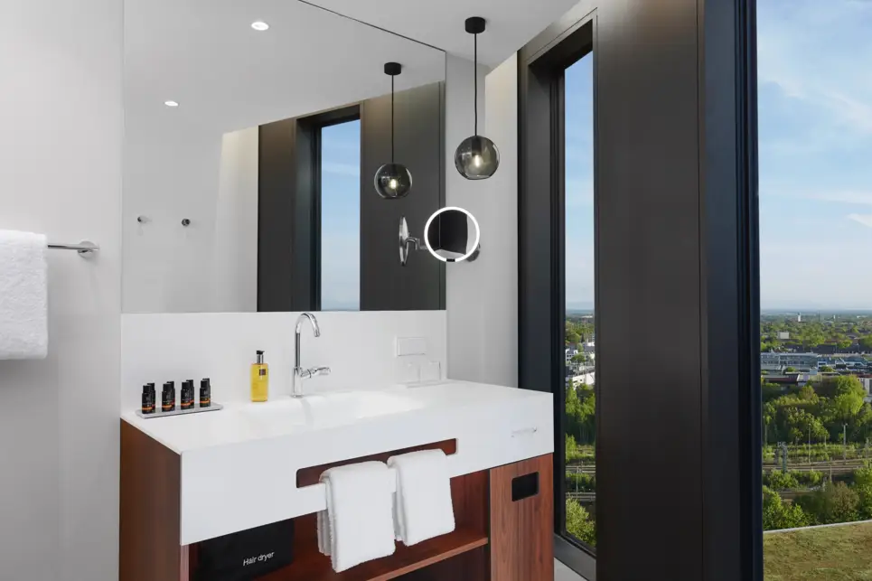 Bathroom at the Hyperion Hotel München - Official website