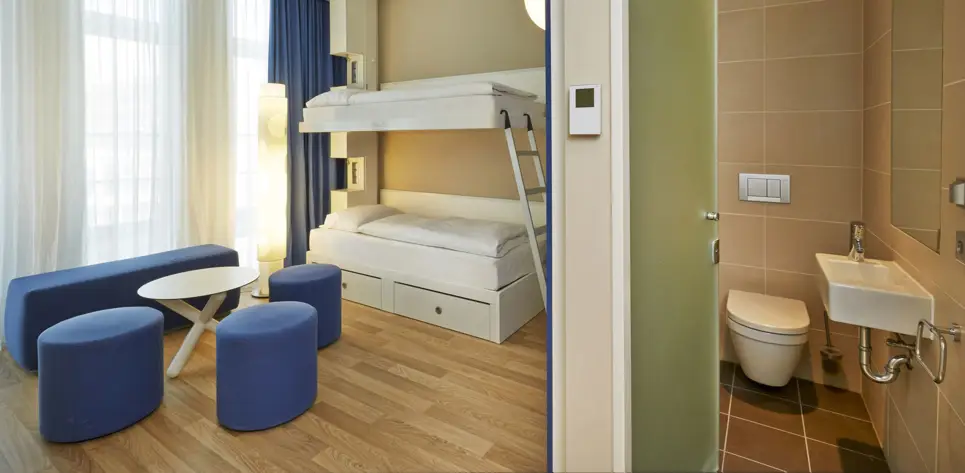 Multi-bed Rooms - H2 Hotel München Messe - Official website