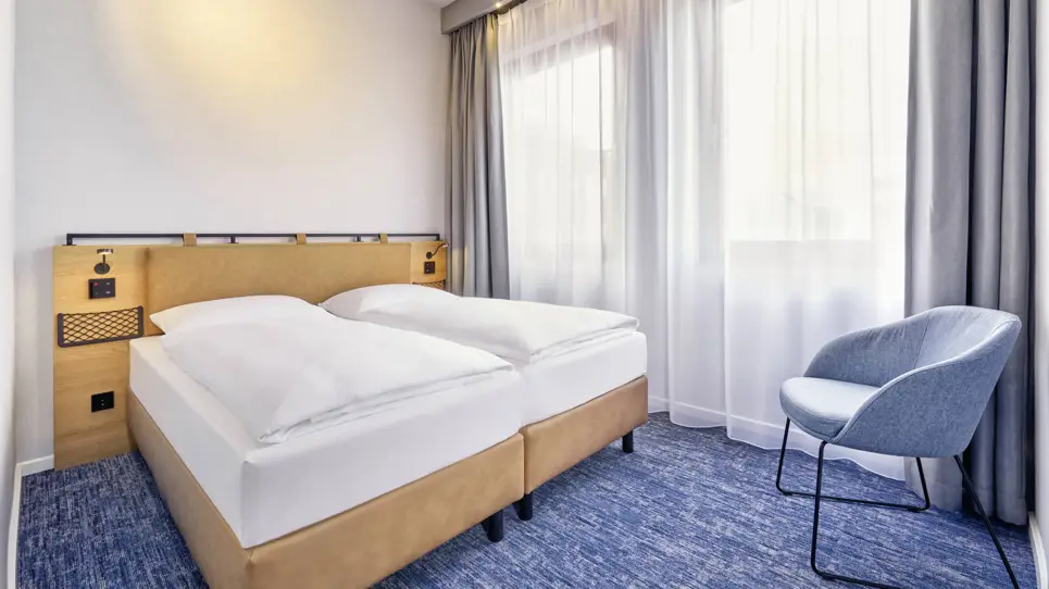 Comfort double room - H2 Hotel Düsseldorf Seestern - Official website