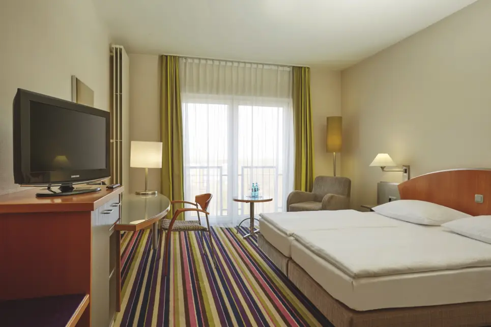 Modern superior room at the H+ Hotel Köln Hürth - Official website