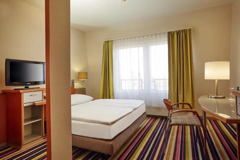 Inside the comfort room at the H+ Hotel Köln Hürth - Official website